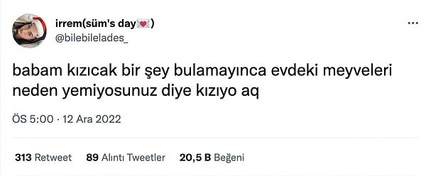 6. Daha ilginç bahaneler biliyorum.