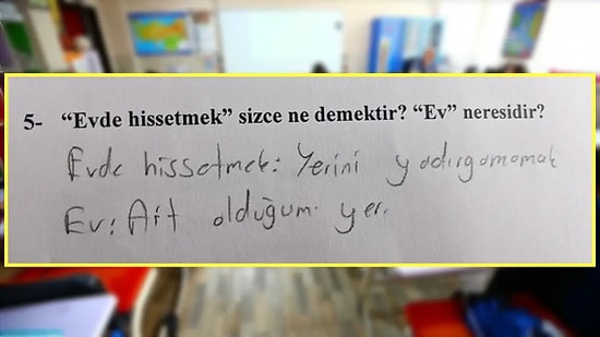 Öğrencilerine 'Evde Hissetmenin' Anlamını Soran Öğretmene Gelen Cevaplar İçinizi Isıtacak