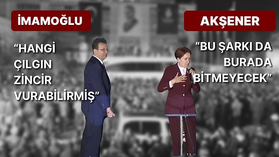 Ekrem İmamoğlu ve Meral Akşener İBB'de Konuşma Yaptı