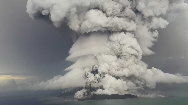 Pasifik Okyanusu'ndaki Hunga Tonga-Hunga Ha'apai yanardağı bu yılın başlarında patladığında, olay birçok açıdan şaşırtıcıydı.