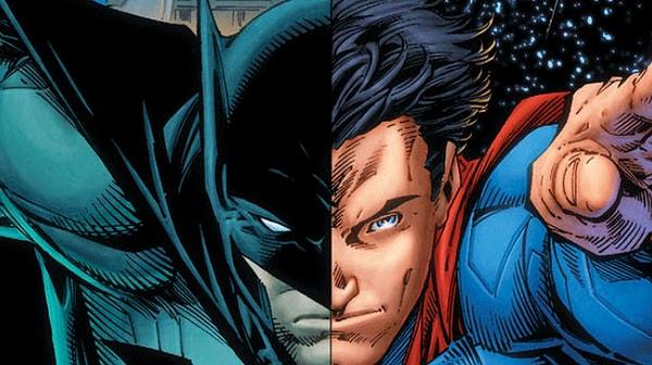 2. Batman ve Superman'in birleşimi olan SuperBat.
