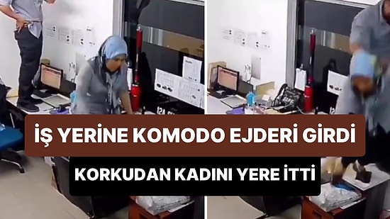 Komodo Ejderinden Kaçarken İş Arkadaşını Hayvanın Önüne Atarak Zaman Kazanan Adam