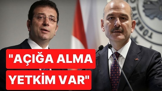 Süleyman Soylu'dan Ekrem İmamoğlu Açıklaması: "İstinaf ve Yargıtay Cezayı Onaylarsa Açığa Alma Hakkım Var"