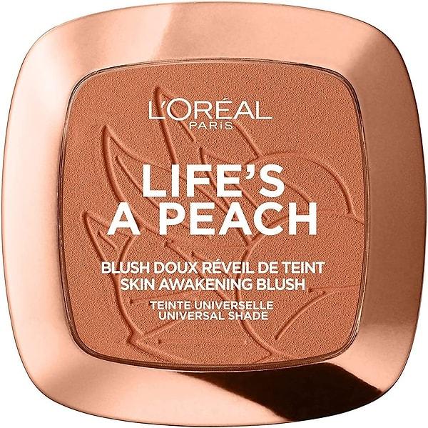 9. L'Oréal Paris Life's A Peach Allık