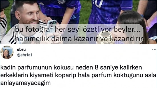 Son Dünya ve Hanımcılık Şampiyonu Messi'den Erkek Parfümlerinin Kalıcılığına Son 24 Saatin Viral Tweetleri