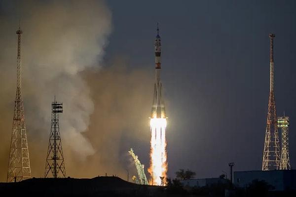 32. Soyuz'un fırlatılışı