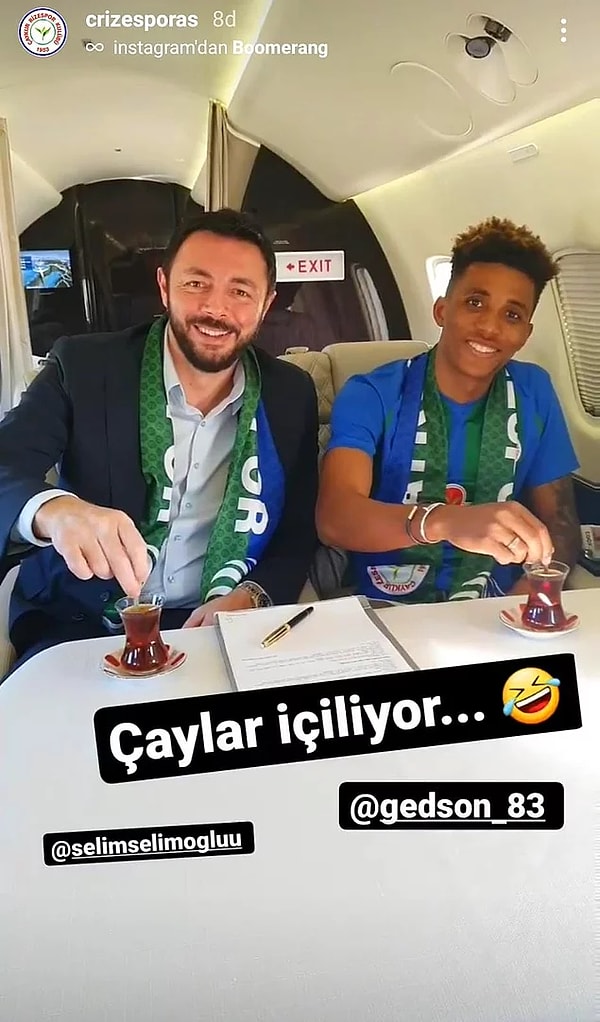 6. Gedson Fernandes'te mutlu sona ulaşıldı. Beşiktaş Gedson'u transfer ederek Çaykur Rizespor'a kiraladı.