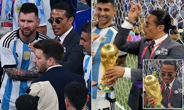 Nusret'in Messi ve Arjantinli futbolcuları darladığı anların videoları da milyonlarca kez izlendi.