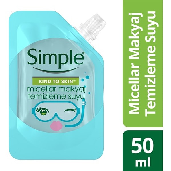 7. Simple Mini Micellar Makyaj Temizleme Suyu