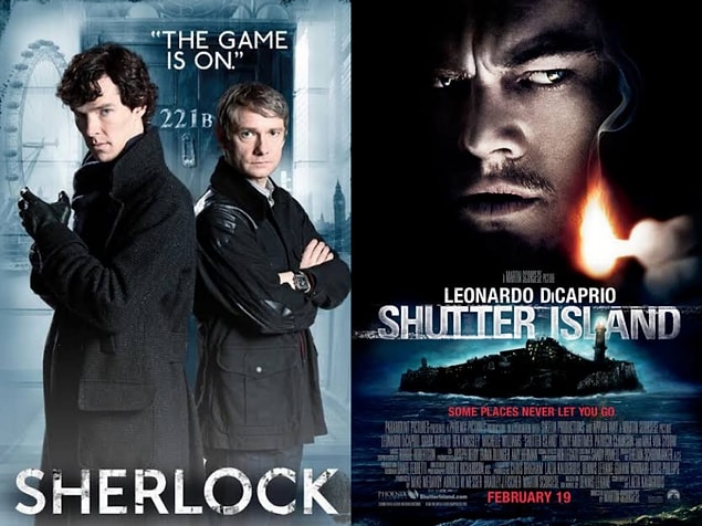 Steinbock: Sherlock (2010-2017) IMDb: 9.1 - Shutter Island/Dungeon Island (2010) IMDb: 8.2