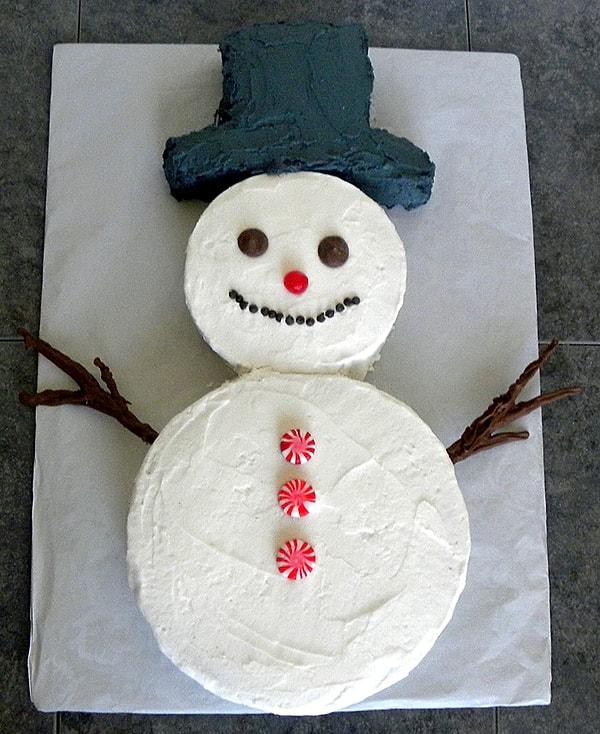 10. Kardan adam pasta:
