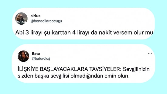 Fakirlik İçeren Diyaloglardan İlişkiye Başlayacaklara Altın Değerinde Tavsiyeye Son 24 Saatin Viral Tweetleri