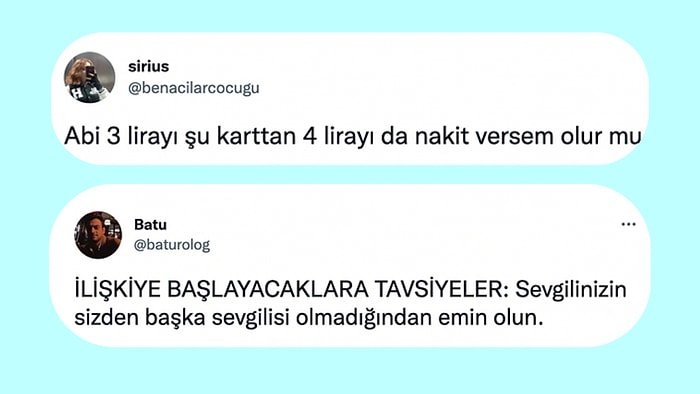 Fakirlik İçeren Diyaloglardan İlişkiye Başlayacaklara Altın Değerinde Tavsiyeye Son 24 Saatin Viral Tweetleri