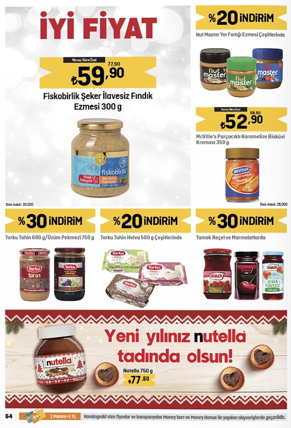 McVite's Parçacıklı Karamelize Bisküvi Kreması 350 g 52,90 TL.