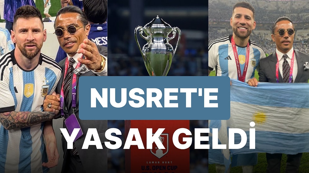 Dünya Kupası Finali'nde Sahaya İnmişti! Nusret, Turnuvadan Men Edildi