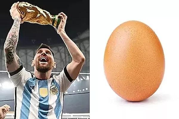 Messi'ye birçok rekoru da beraberinde getiren Dünya Kupası'nın ardından, yıldız futbolcunun sosyal medyada paylaştığı kupa fotoğrafı Instagram'ın en çok beğeni alan fotoğrafı olmuştu hatırlarsınız ki.