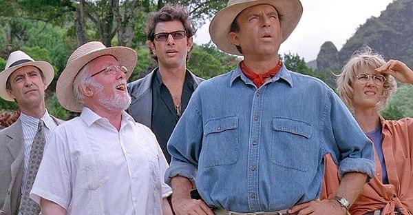 2. Laura Dern, Sam Neill ve Steven Spielberg; Jurassic Park'ın perde arkasında gayet mutlular!