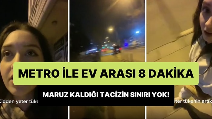 Maruz Kaldığı Tacizlere İsyan Eden Kadın: 'Metrodan Evim 8 Dakika, Yapmayın Artık Ne Kadar Rezilsiniz'