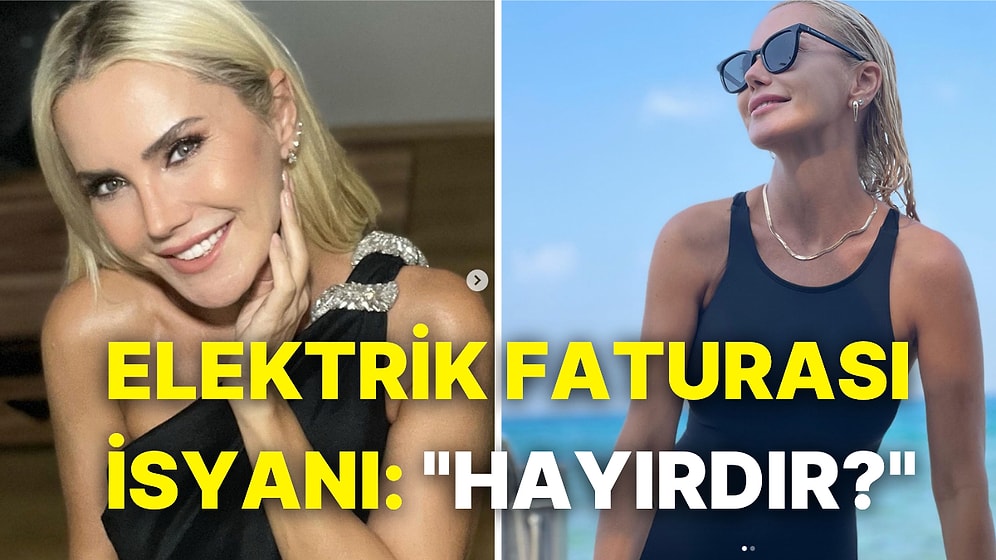 Sunucu Ece Erken, Evine Gelen Yüklü Miktardaki Elektrik Faturasını Paylaşarak İsyan Etti!