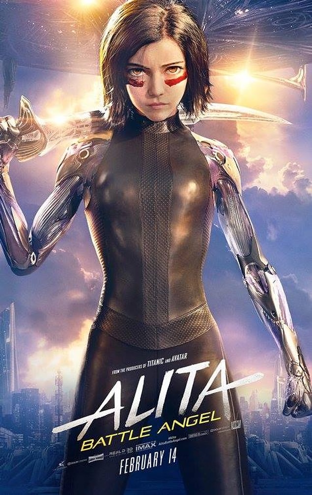 8. Alita: Kampfengel / Alita: Kampfengel (2019) - IMDb: 7.3