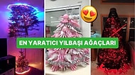 Yaratıcılıkta Had Safhaya Ulaşıp Sanki 2075 Yılına Giriyormuşuz Gibi Hissettiren 25 Yılbaşı Ağacı