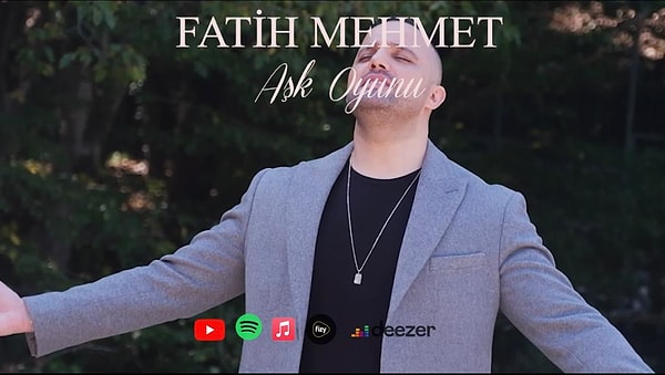 Fatih Mehmet'in ilk single'ı olan Aşk Oyunu adlı şarkısı yayında!