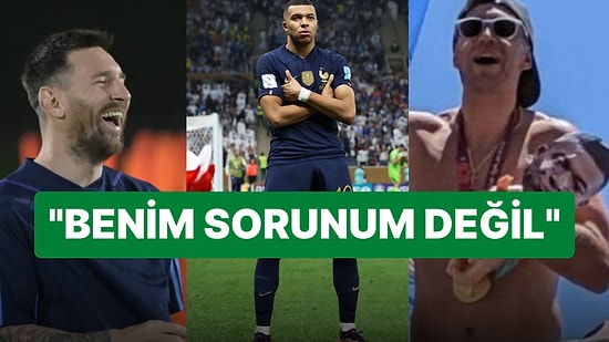 Kutlamaların Olay Adamı İlk Kez Konuştu! Mbappe, Kendisi ile Dalga Geçen Messi ve Martinez'e Cevap Verdi
