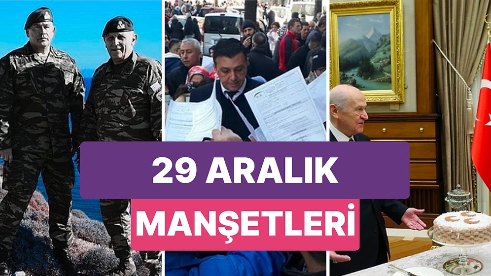 Bugün Neler Yaşandı? Günün En Çok Konuşulan ve Tartışılan Haberleri ile Sosyal Medyanın Gündemi (29 Aralık)
