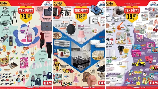 Birçok Üründe Tek Fiyat Kampanyası Var! 3 - 6 Ocak 2023 BİM Aktüel İndirim Kataloğu