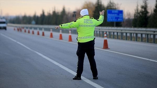 Yılbaşında Ankara'daki kapalı yollar