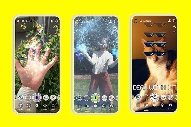 These augmented reality effects that Snapchat offers to its users have been available for free for many years. These AR filters, which have attracted the most attention and have made it stand out from other competitors, are now looking forward to making money.