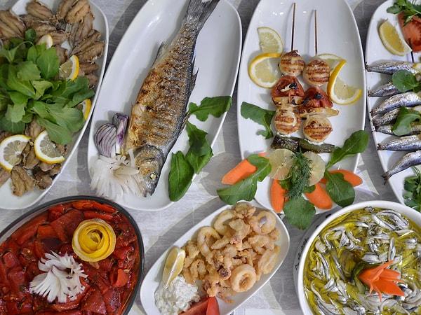İllerin sıralamasına bakıldığında deniz ürünleri siparişleri en çok İzmir’de verildi.