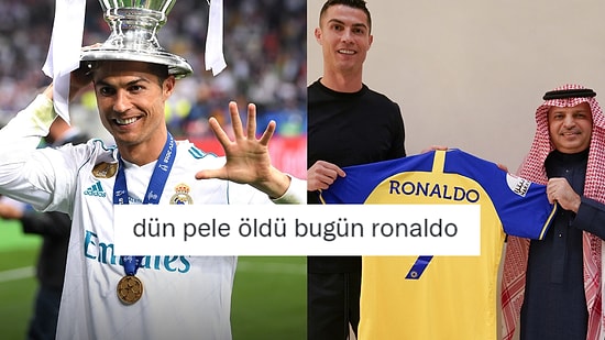 Nereden Nereye! Cristiano Ronaldo'nun Al-Nassr'a Transfer Olmasına Gelen Tepkiler