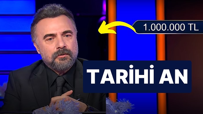 1 Milyon TL'lik Soru Yeniden Açıldı! Oktay Kaynarca, Kim Milyoner Olmak İster'in Tarihine Geçti