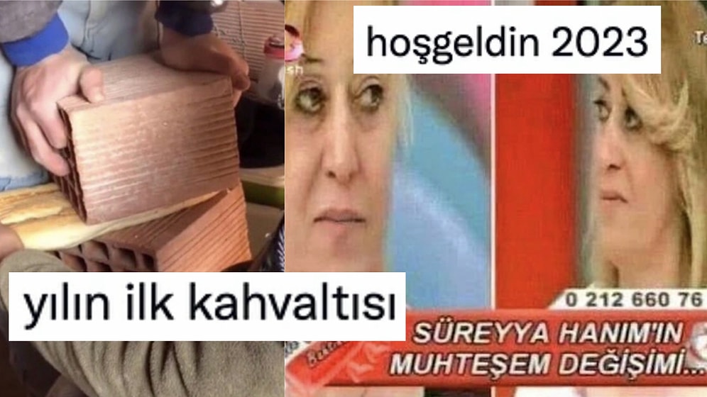 Mizah Şovunu Esirgemeyen Twitter Kullanıcılarından 2023 Yılı ile İlgili Birbirinden Komik Paylaşımlar