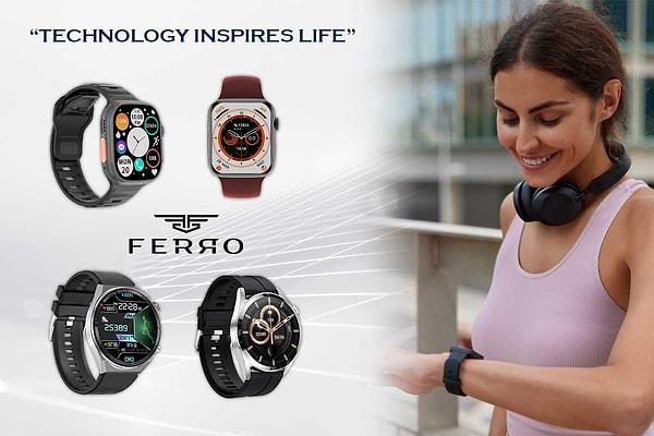 Akıllı saatlerde Ferro tasarımlarıyla tanışın