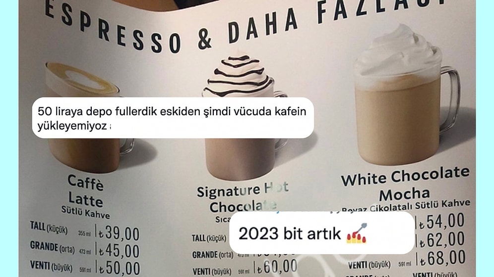 Starbucks Kahvelerine Gelen %30'luk Zam Sonrası Tepkisini Mizahla Gösteren Kahvekolikler