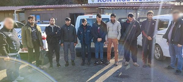 Gözaltına alınan taksi şoförü savcılıkça serbest bırakılırken, 8 Afganistanlı ise İl Göç İdaresi Müdürlüğünce Iğdır Geri Gönderme Merkezi'ne gönderildi.