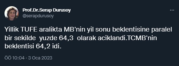 Bir de Merkez Bankası'nın isabetli öngörüleri uzmanları cezbetti.