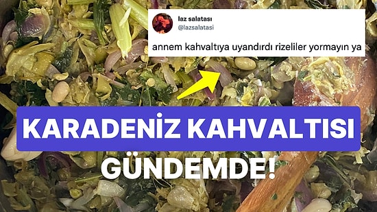 Karadenizli Annesinin Kahvaltı İçin Yaptığı Tuhaf Yemeği Twitter'da Paylaşan Kullanıcıya Gelen Komik Yorumlar