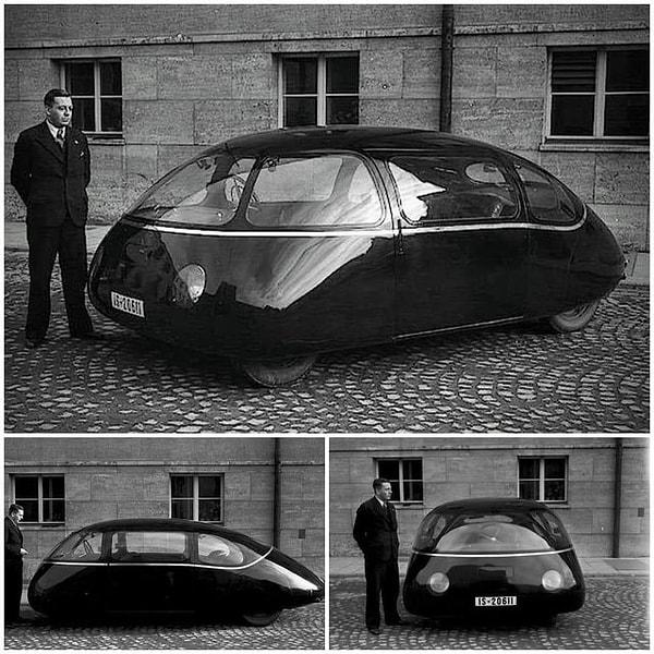 6. Alman mühendis Karl Schlör tarafından tasarlana Schlörwagen araba - 1939: