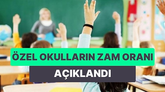 Milli Eğitim Bakanı Açıkladı: Özel Okul Ücretlerine Gelecek Zam Oranı Belli Oldu