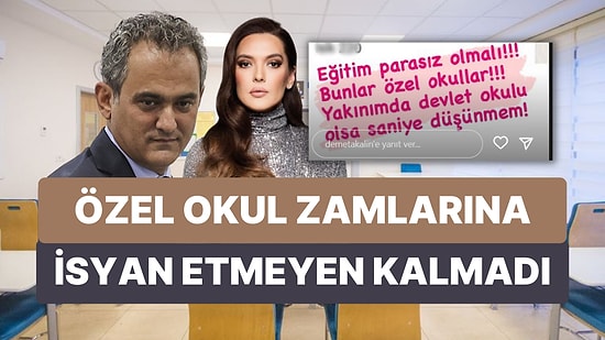 Özel Okul Zamlarına Demet Akalın Bile İsyan Ederken, WhatsApp Veli Gruplarında Dönen Fiyat Listesi Şoke Etti!