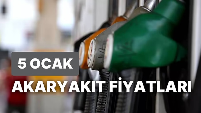 5 Ocak Perşembe Güncel Akaryakıt Fiyatları: Brent Petrol, LPG, Motorin, Benzin Fiyatı Ne Kadar Oldu?