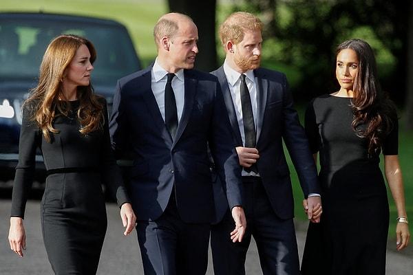 2019'da Londra'daki evlerinde çıktığı söylenen tartışmada Prens William'ın, Meghan Markle için, "zor", "kaba" ve "yıpratıcı" dediği iddia ediliyor.