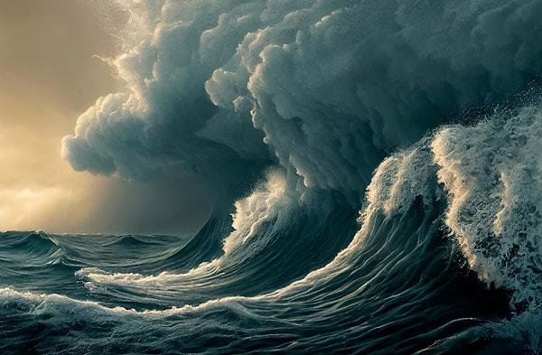 "14 Mart'ta "büyük dalga" olarak adlandırılacak bir tsunami ABD'nin batı kıyısına vuracak."