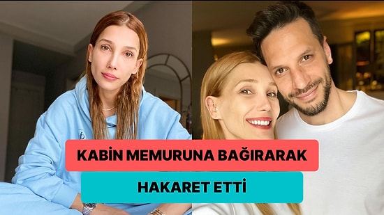 Eski Futbolcu Hakan Balta’nın Eşi Derya Balta Uçakta Yaşadığı 'Tuvalet' Polemiğiyle Gündemde