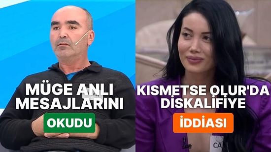 Müge Anlı'daki Sinan'ın Mesajlarından Yalı Çapkını Ferit'in Haremine Televizyon Dünyasında Bugün Yaşananlar