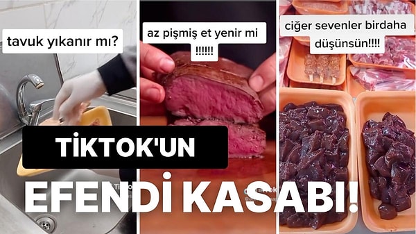 1- Efendikasap isimli TikTok kullanıcısı, kasapların yaptığı hilelerle ilgili paylaştığı videolarla herkesin sevgisini kazandı.