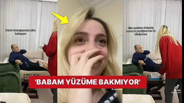 3- TikTok'ta bir kullanıcı aylardır küs olduğu babasına sürpriz yaptı. Babasının tepkisini merak eden kullanıcının videosu çok konuşuldu.